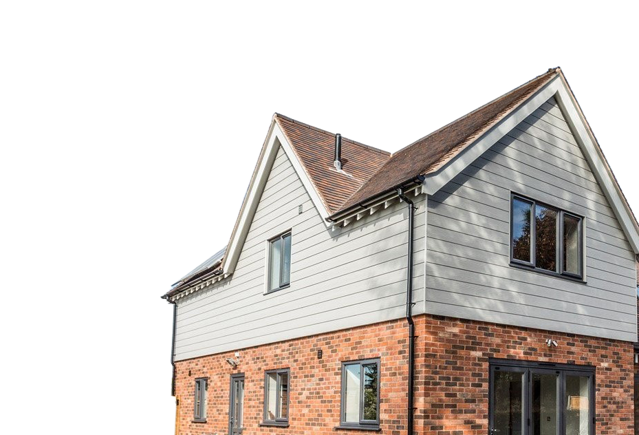 Image of cladding on a house