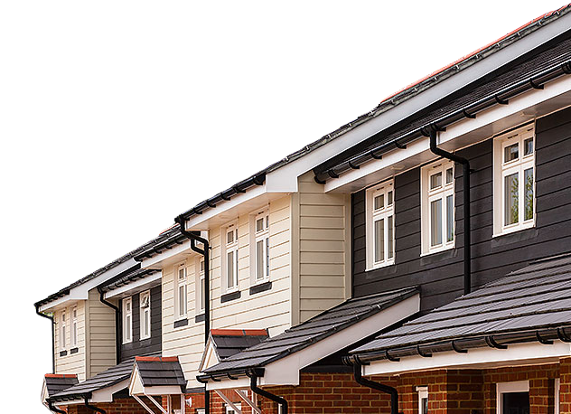 Image of a row of houses